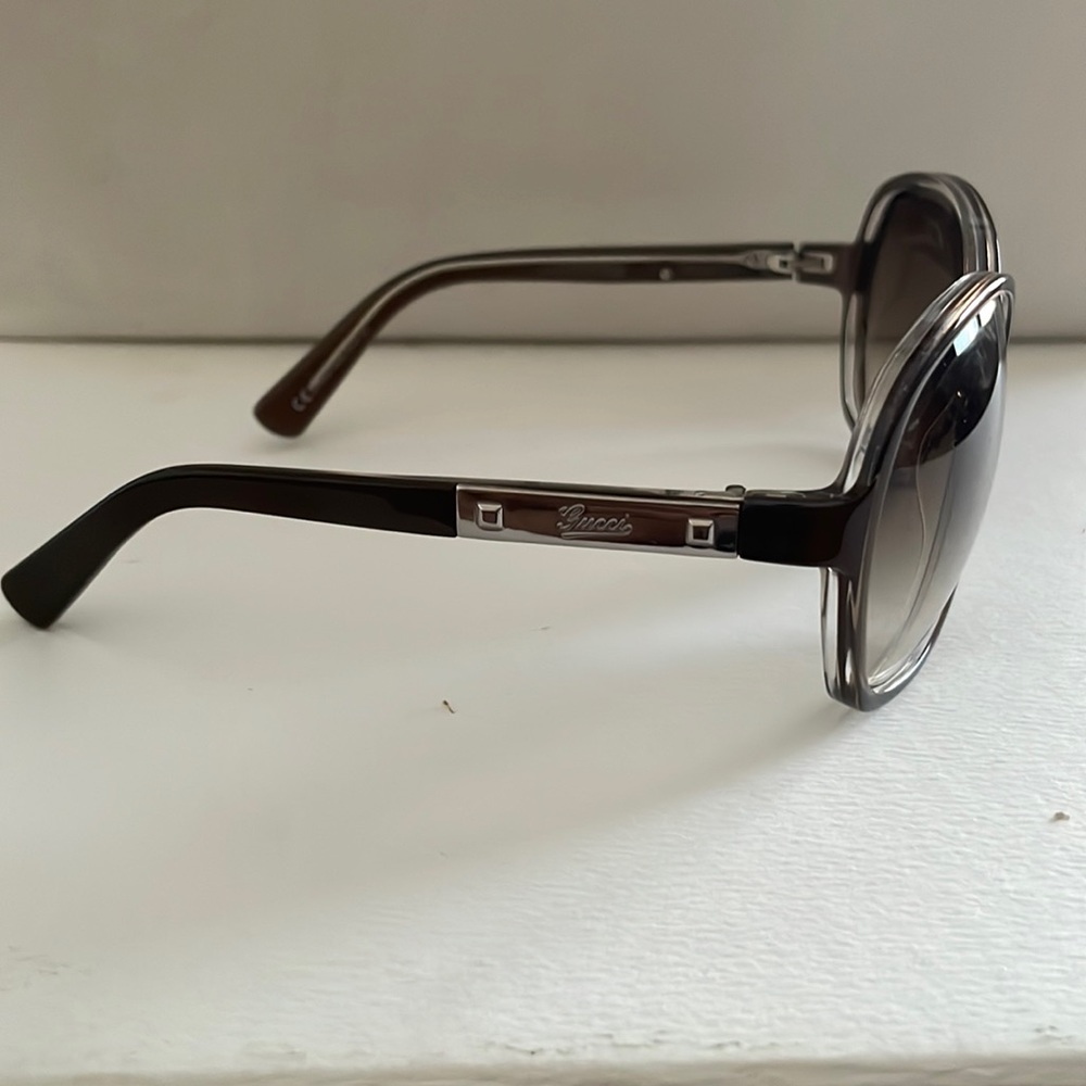 Unisex copper color Gucci sunglasses